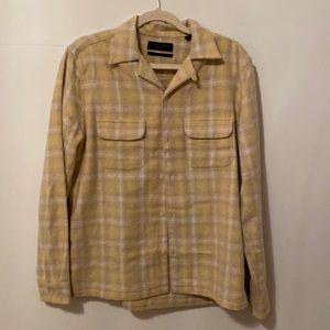 AllSaints wool plaid shirt